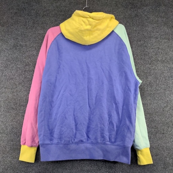 Teddy Fresh Colorblock Hoodie 2.0 Pullover Sweatshirt Unisex Size Large - Picture 7 of 10